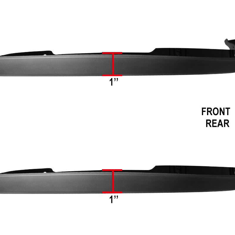 2010-2017 Dodge RAM 2500/3500 Smooth Factory OE Style Fender Flares