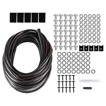 2010-2017 Dodge RAM 2500/3500 Smooth V2 Rivet Style Fender Flares