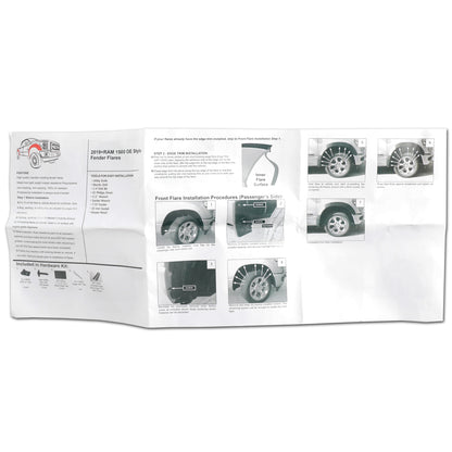 2019-2024 Dodge RAM 1500 4PC OE Style Fender Flares