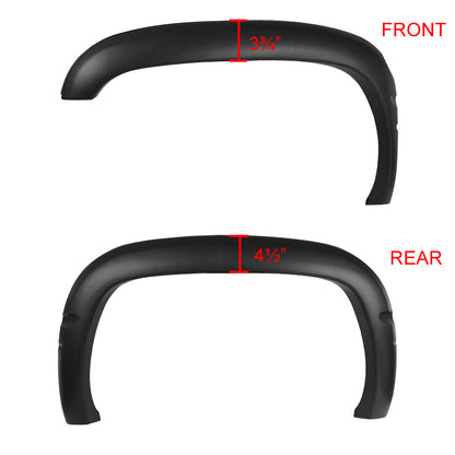 1994-2001 Dodge RAM 1500 2500 3500 Textured Factory OE Style Fender Flares