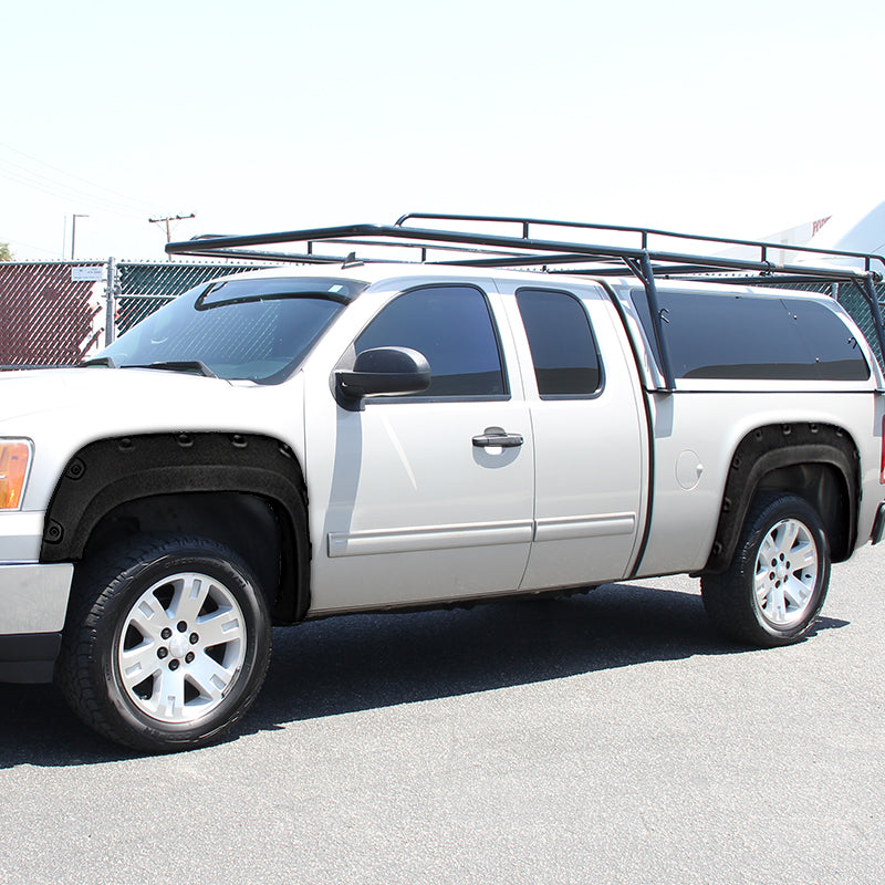 2007-2013 GMC Sierra 1500 Fleetside Textured Rivet Style Fender Flares