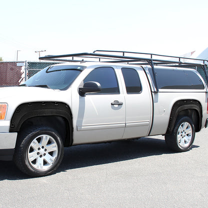 2007-2013 GMC Sierra 1500 Fleetside Textured Rivet Style Fender Flares