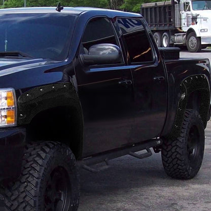 2007-2013 Chevrolet Silverado 1500 Fleetside 69.3" Bed Textured Factory OE Style Fender Flares
