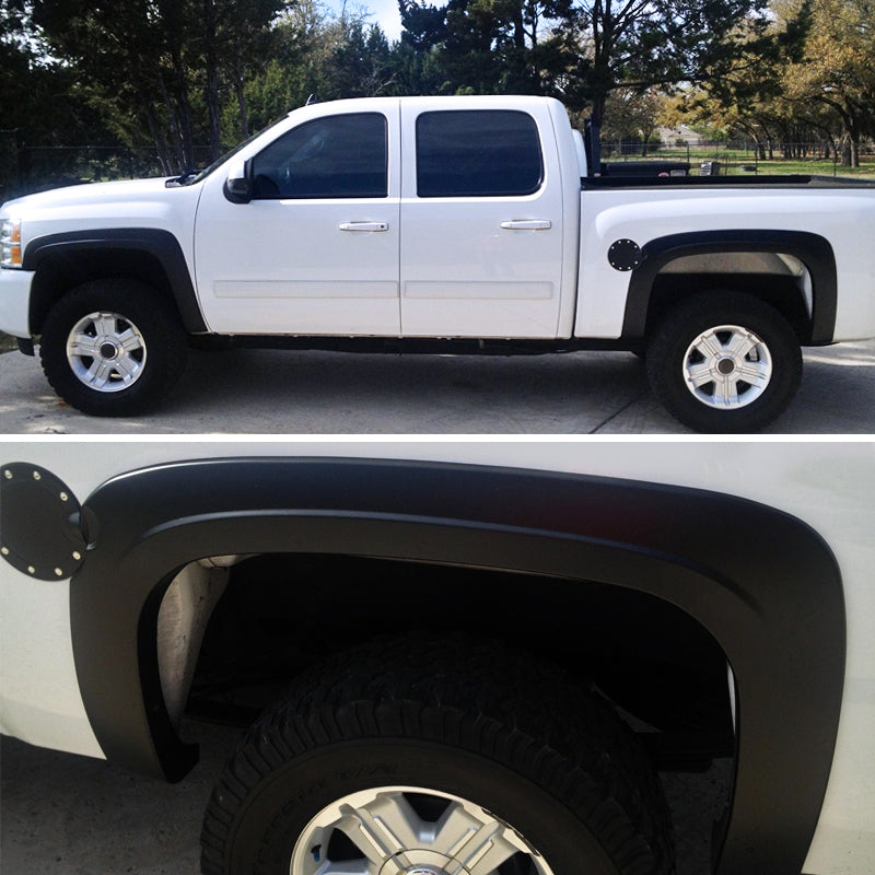 2007-2013 Chevrolet Silverado 1500 Fleetside 69.3" Bed Factory OE Style Fender Flares