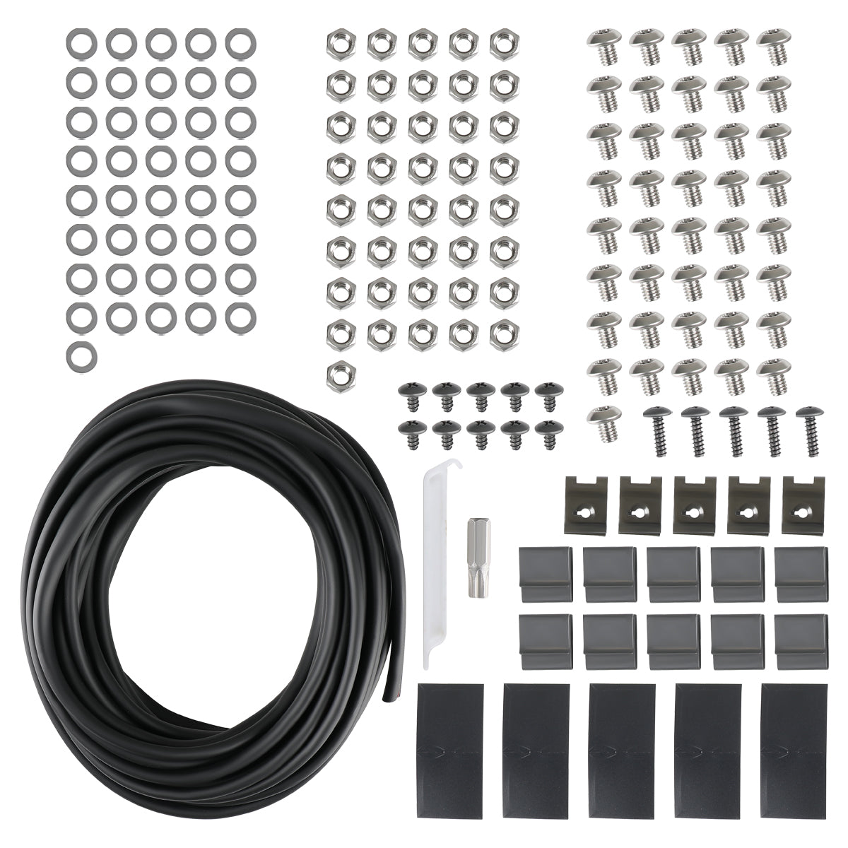 2007-2013 Chevrolet Silverado 1500 69.3" Bed Fleetside Smooth Polypropylene Fender Flares