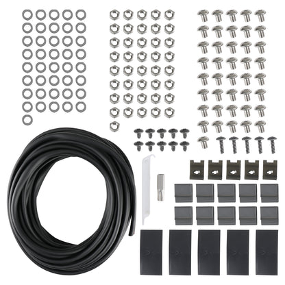 2007-2013 Chevrolet Silverado 1500 69.3" Bed Fleetside Smooth Polypropylene Fender Flares