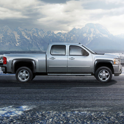 2007-2013 Chevrolet Silverado 1500 69.3" Bed Fleetside Smooth Polypropylene Fender Flares