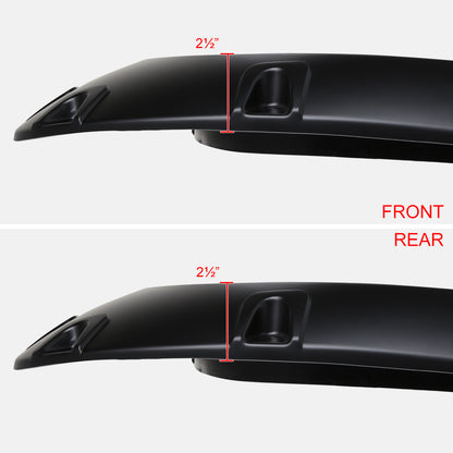 2007-2013 Chevrolet Silverado 1500/2500HD/3500HD Fleetside Smooth Rivet Style Fender Flares
