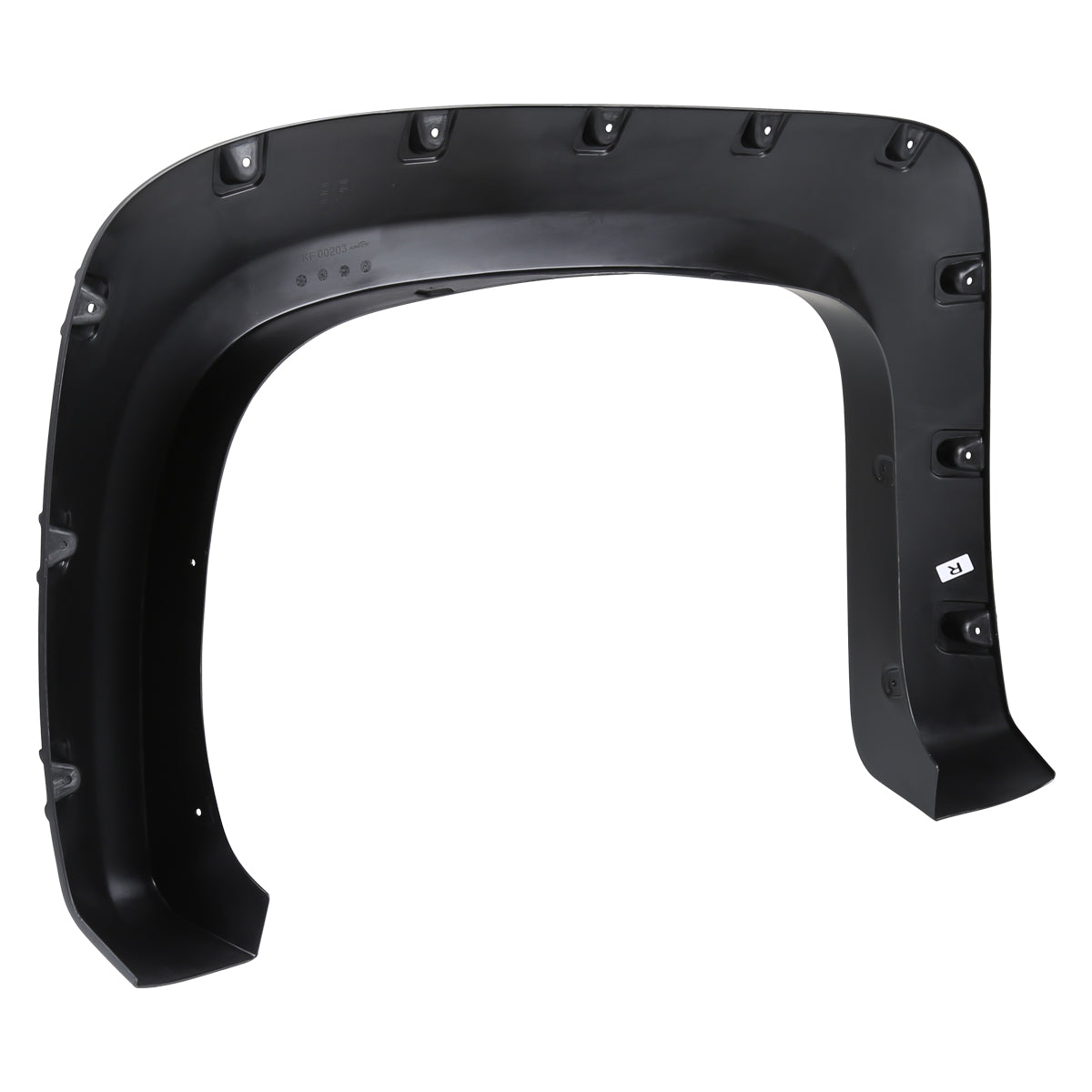 2007-2013 Chevrolet Silverado 1500/2500HD/3500HD Fleetside Smooth Rivet Style Fender Flares