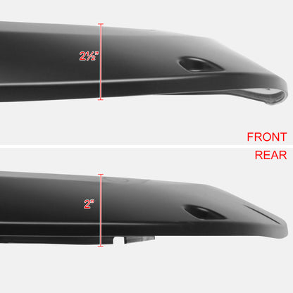 2020-2023 Chevrolet Silverado 2500/3500 HD 4PC Pocket Rivet Style Fender Flares