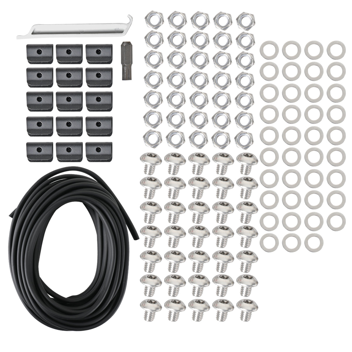 2020-2023 Chevrolet Silverado 2500/3500 HD 4PC Pocket Rivet Style Fender Flares
