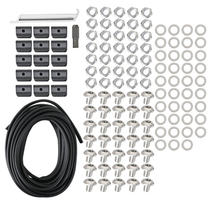 2020-2023 Chevrolet Silverado 2500/3500 HD 4PC Pocket Rivet Style Fender Flares