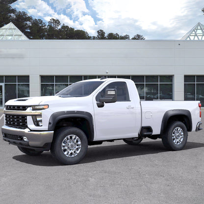 2020-2023 Chevrolet Silverado 2500/3500 HD 4PC Pocket Rivet Style Fender Flares
