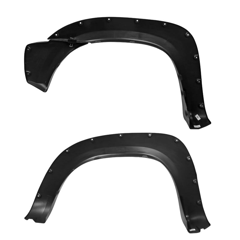 2012-2015 Toyota Tacoma Fleetside 6" Long Bed Smooth Rivet Style Fender Flares
