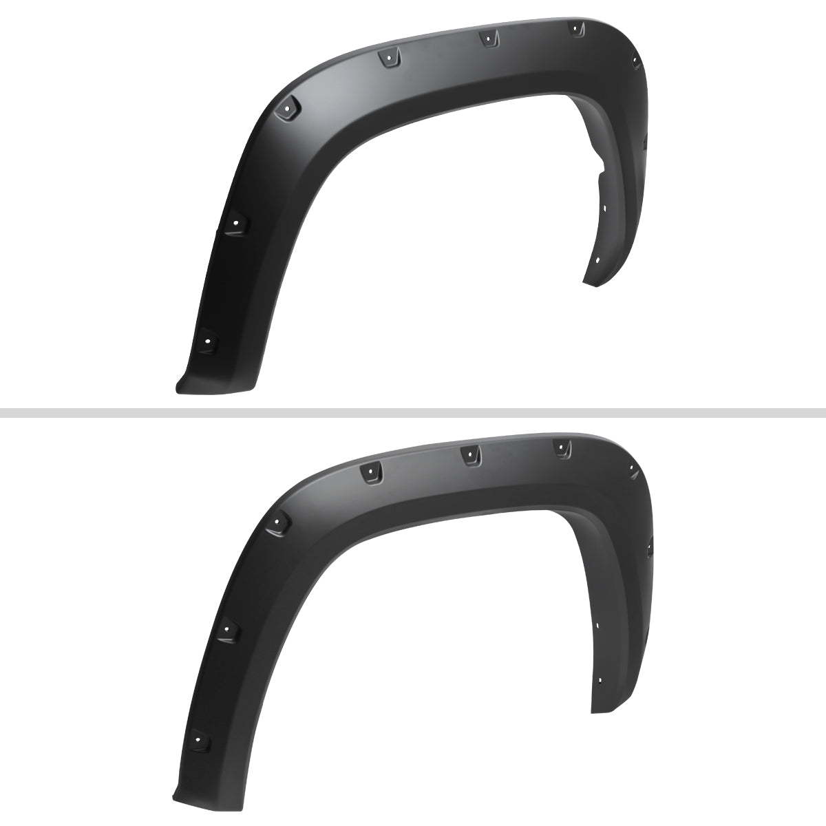2022-2024 Toyota Tundra Matte Black Rivet Style Fender Flares