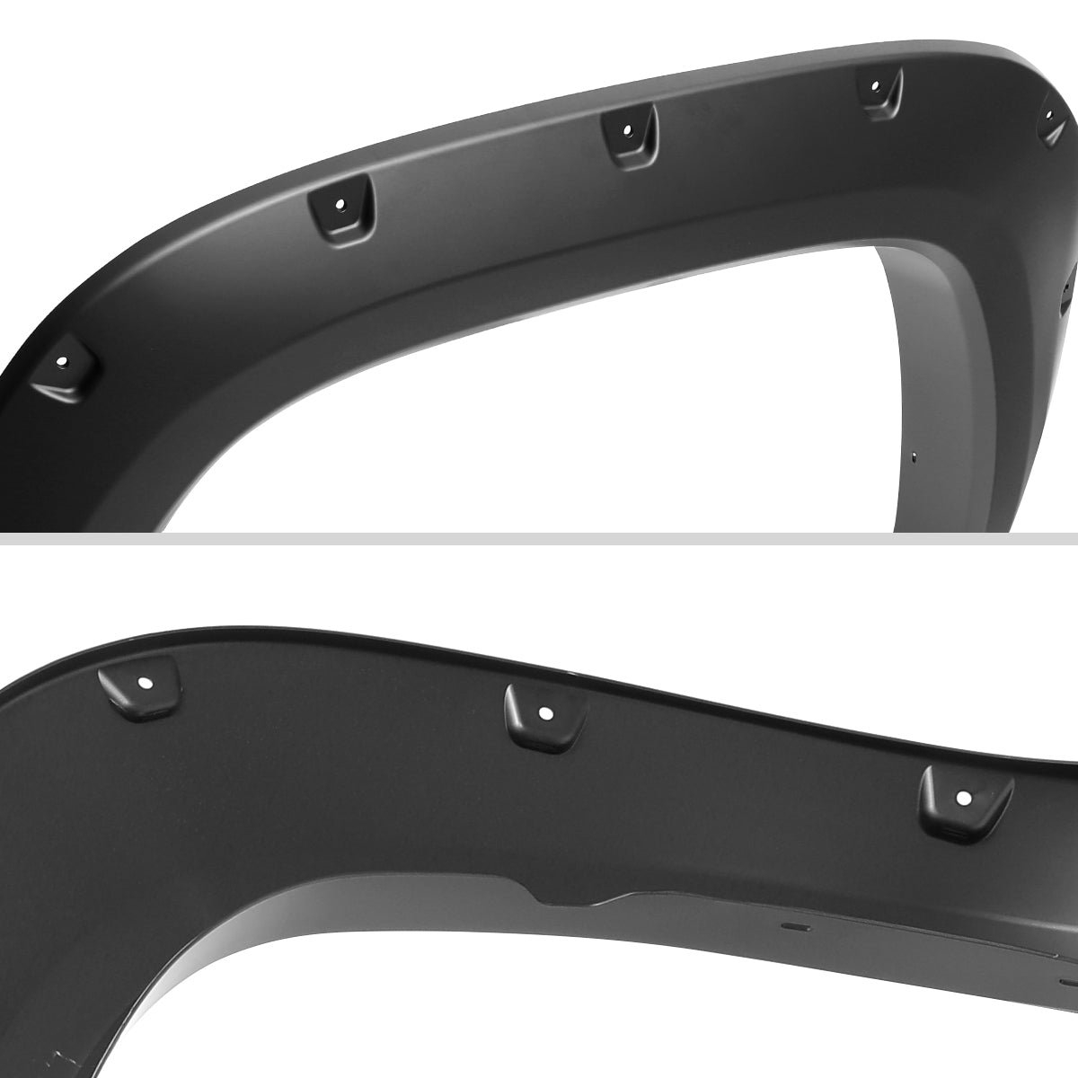 2022-2024 Toyota Tundra Matte Black Rivet Style Fender Flares