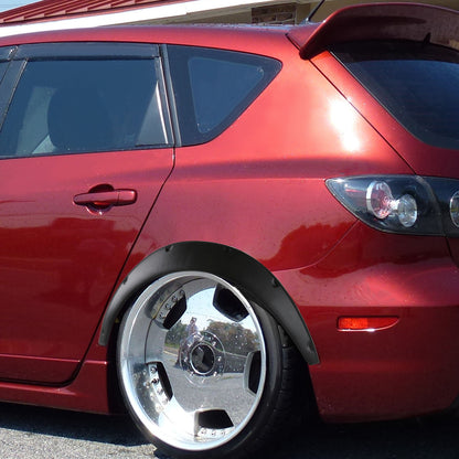 Universal 4PC Set Extra Wide Body Wheel Fender Flares