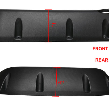 1997-2006 Jeep Wrangler TJ Textured Extended Fender Flares