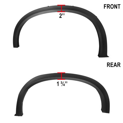 2007-2013 BMW X5 E70 20"/21" Wheel Fender Flares
