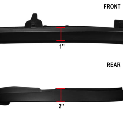 2007-2013 BMW X5 E70 20"/21" Wheel Fender Flares