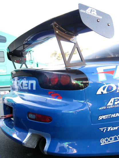 GTC-300 67" Carbon Fiber Adjustable Wing - Mazda RX7 FD SPEC