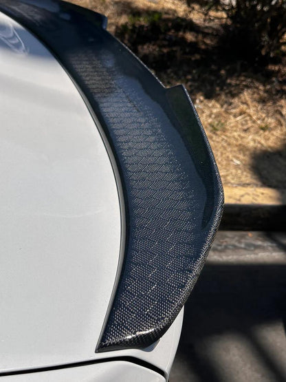 HoneyComb Carbon BMW F22 & F87 M2 PSM Trunk Spoiler