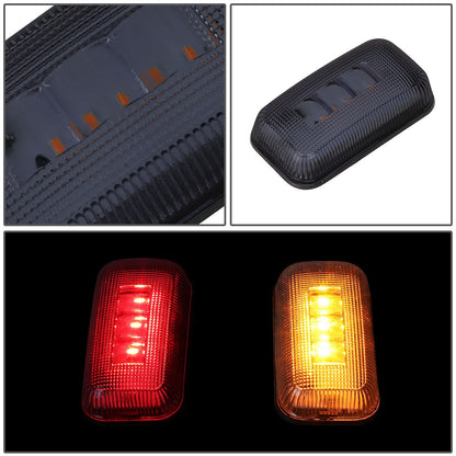 15-19 Chevy Silverado GMC Sierra 2500HD 3500HD Dually Fender Lights Smoked
