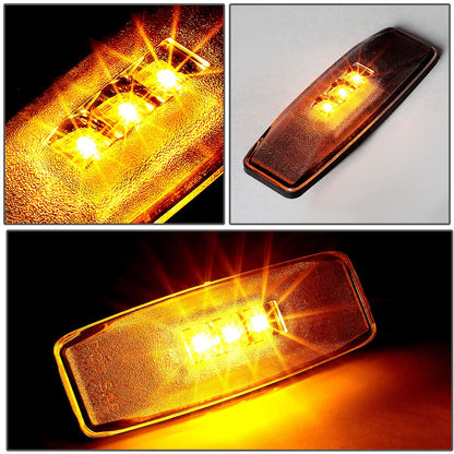 94-02 Dodge Ram 1500 2500 3500 Dually Smoke Fender Light Set 4PC
