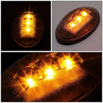 99-10 Ford F-250SD F-350SD F-450SD Dually Fender Lights 4pc Smoke