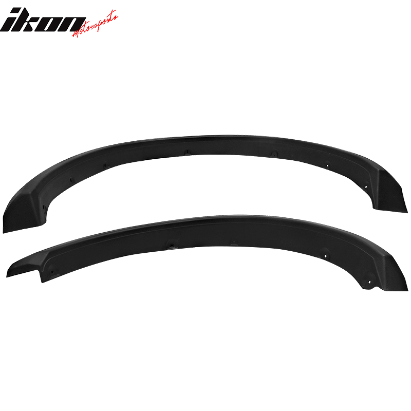 2009-2018 Dodge Ram 1500 Pocket Rivet Black Side Fender Flares PP 4PCS