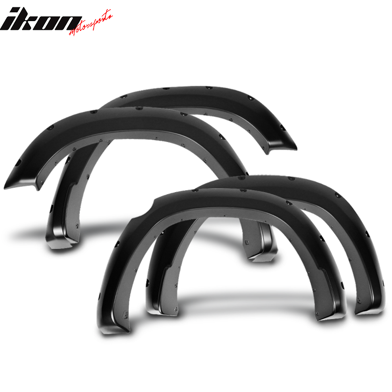 2019-2025 Dodge Ram 1500 Pocket Rivet Smooth Unpainted Fender Flare PP