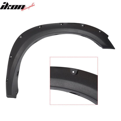 2010-2018 Dodge Ram 2500 3500 Pocket Rivet Style 4PCS Fender Flares PP