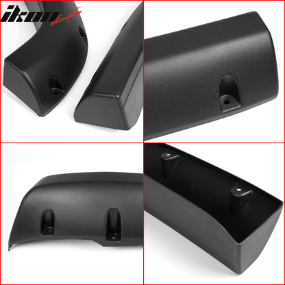 1984-2001 Jeep Cherokee XJ Pocket Rivet Black Wide Fender Flares PP