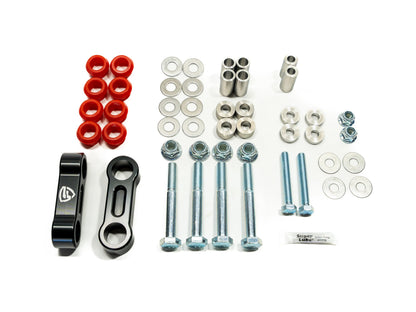 FactionFab Solid End Link Set 2002-2014 WRX/STI Front 04-07 STI Rear