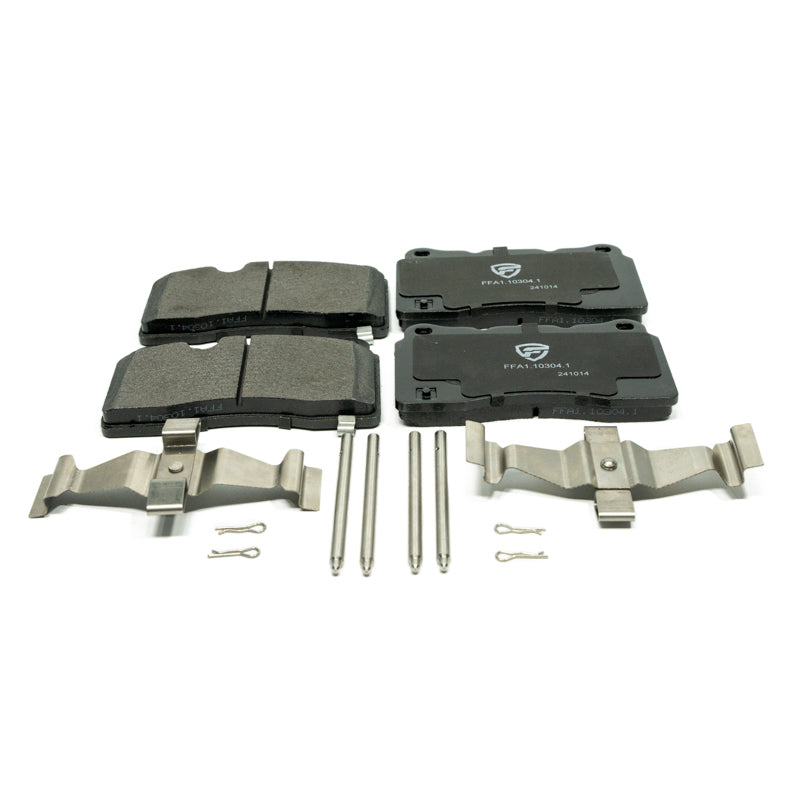 FactionFab V2 Front Brake Pads 2017-2020 BRZ GT86 (With factory Brembos) / 2022-2026 BRZ GR86 (With factory Brembos)