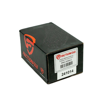 FactionFab V2 Front Brake Pads - 2004-17 Subaru STI