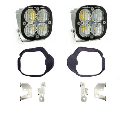 Baja Designs 14-18 Mercedes Sprinter Van Squadron Sport Fog Pocket Light Kit - Clear 448130