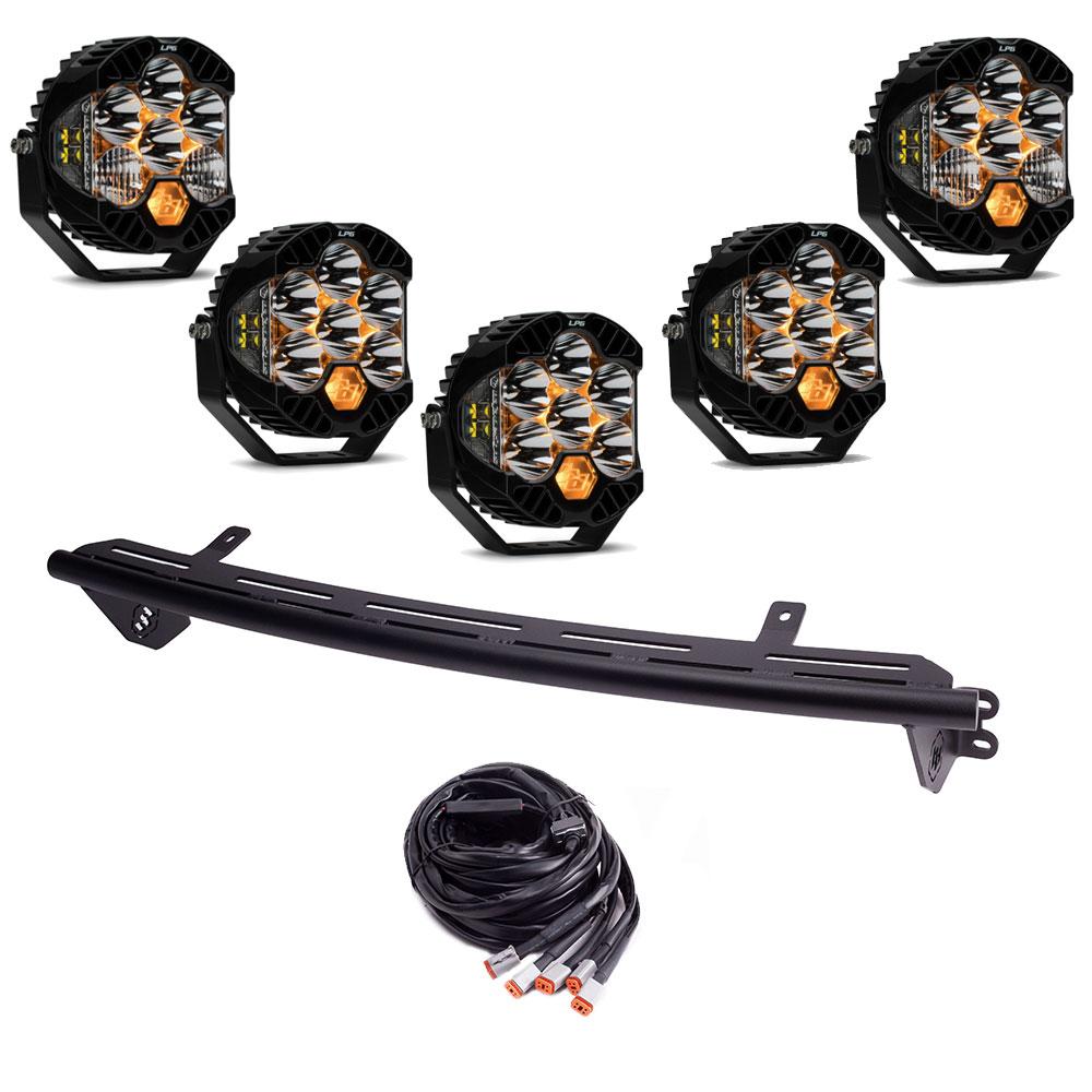 Baja Designs 23+ Ford Super Duty LP6 Bull Bar Light Kit 448233