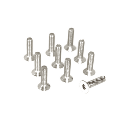 ZSPEC M8-1.25x16mm Flat-Head FHSC Fasteners, Stainless, 10-Pack