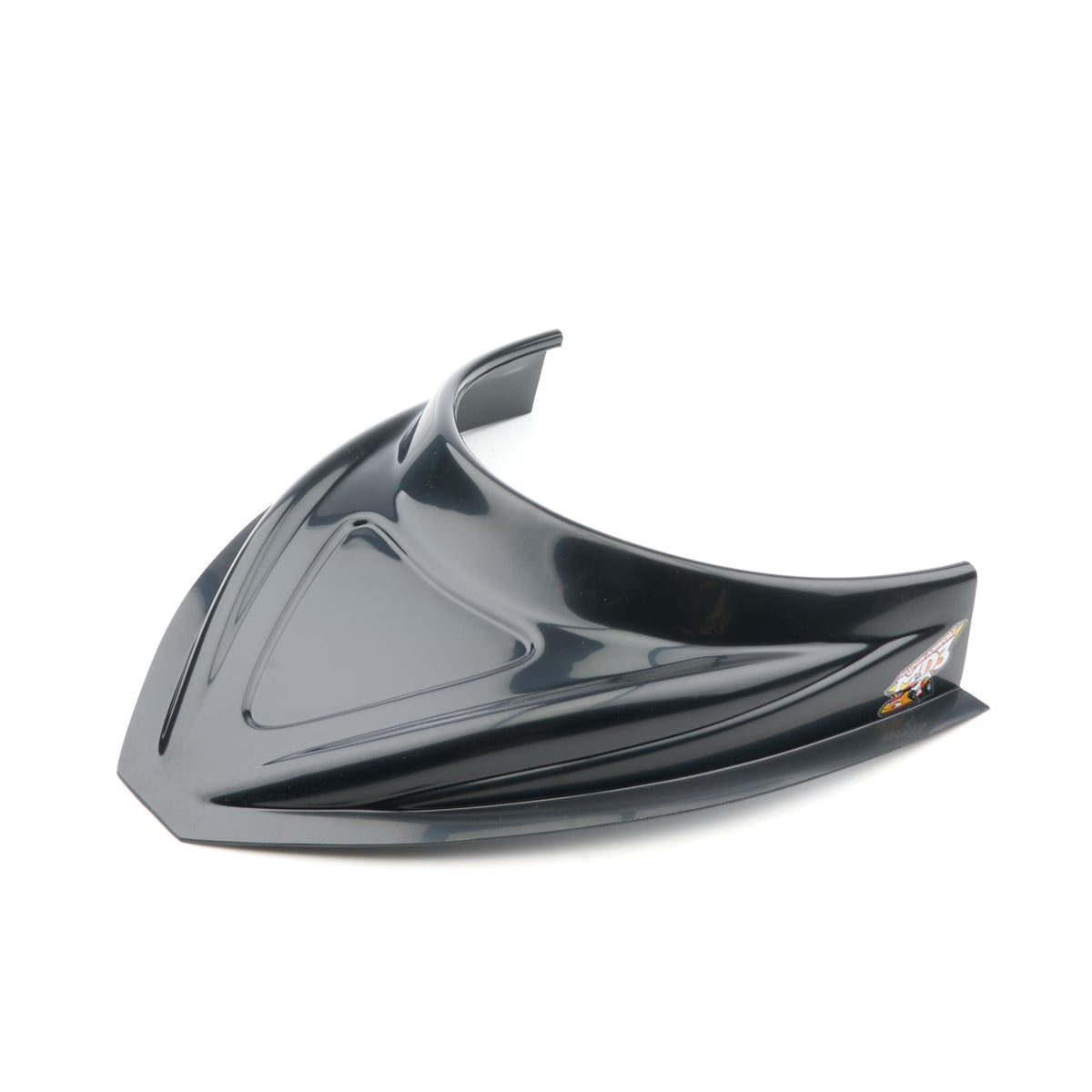 MD3 Hood Scoop 3in Tall Curved Black