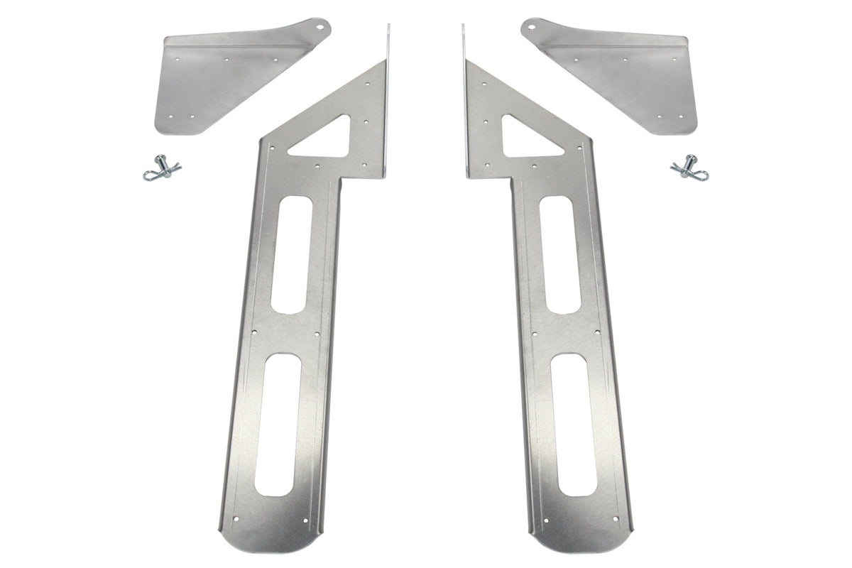 Aluminum Hood Hinge Kit Extended Pair