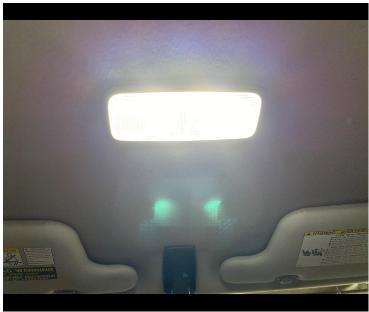 2007-2014 Toyota FJ Cruiser Super Bright 3014 Series LED interior light kit