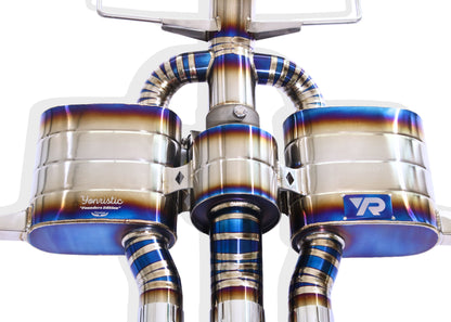 Honda FK8 Type R Titanium Valved Exhaust System - Yonristic Performance