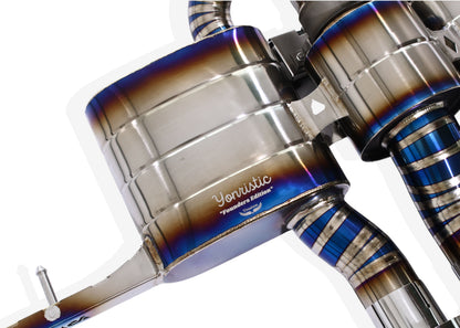 Honda FK8 Type R Titanium Valved Exhaust System - Yonristic Performance