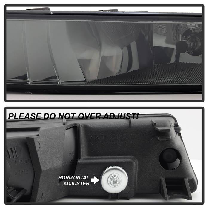 Spyder Acura TL 02-03 OEM Fog Lights wo/Switch Smoke FL-ATL02-SM 5071637