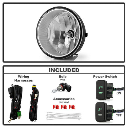 Spyder Toyota Tacoma 05-11/Sequoia 08-11/Tundra 07-13 OEM Fog Lights w/swch Clear FL-CL-TTA05-C 5020789