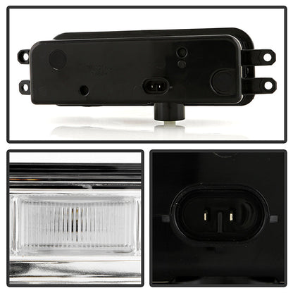SPYDER 22-24 Toyota Tundra OEM Full LED Fog Lights w/Switch - Clear (FL-CL-TTU2022-LED-C) 9051029