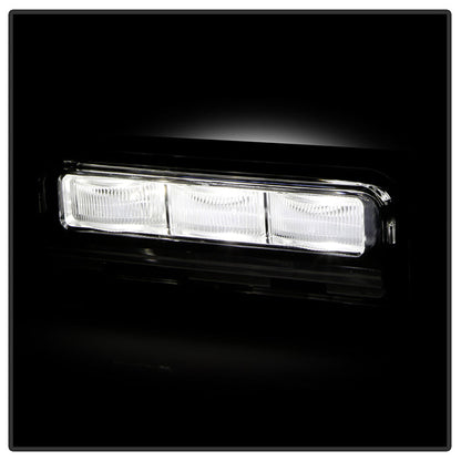 SPYDER 22-24 Toyota Tundra OEM Full LED Fog Lights w/Switch - Clear (FL-CL-TTU2022-LED-C) 9051029