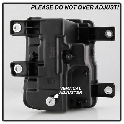 Spyder 16-18 Chevy Silverado 1500 OEM Style Full LED Fog Light w/Switch - Clear (FL-CSIL16-LED-C) 9043215