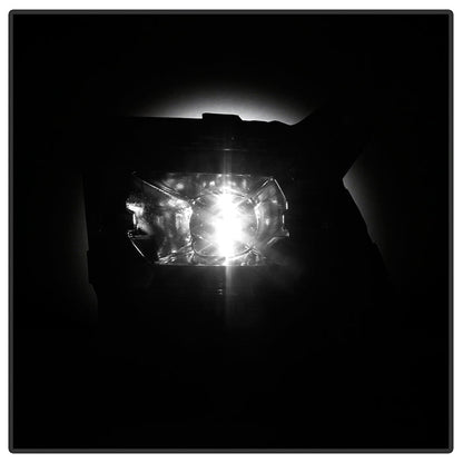 Spyder 19-20 Chevy Silverado 1500 OEM Style Full LED Fog Light w/Switch - Clear (Wont Fit RPO U12) 5086983